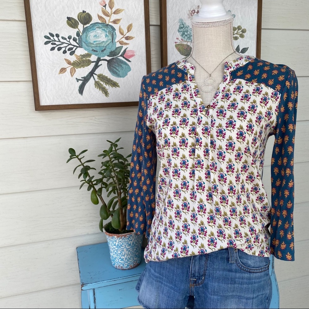 Anthropologie Long Sleeve Top